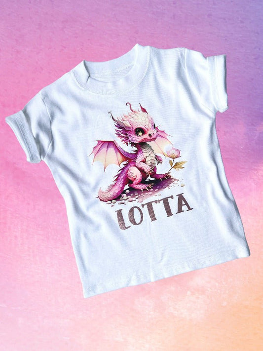 Custom Dragon T-Shirt For KidsKiddio