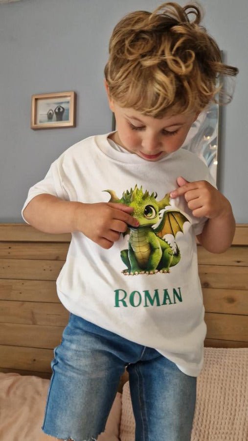 Custom Dragon T-Shirt For KidsKiddio