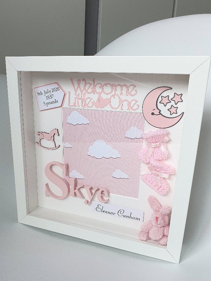Personalised Baby Letter Frame - New Parents GiftKiddio