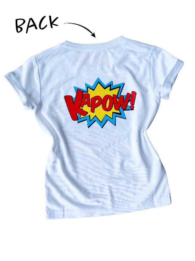 Personalised superhero t - shirtKiddio