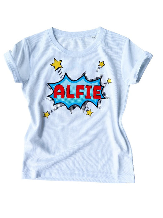 Personalised superhero t - shirtKiddio