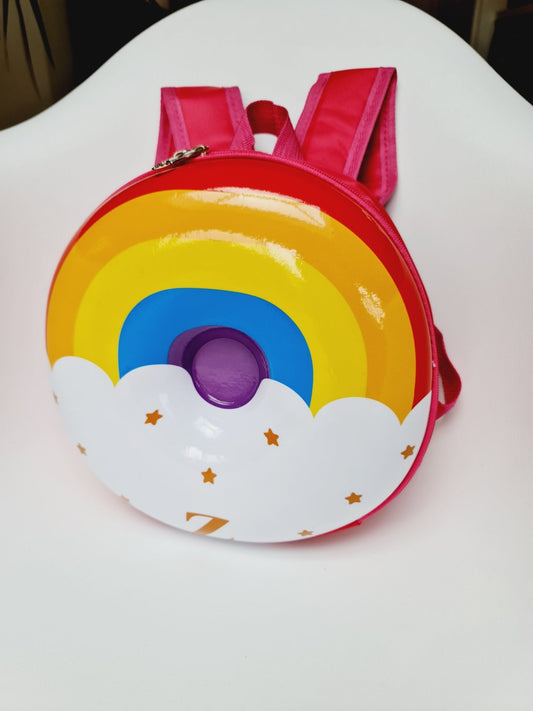 Children Cute Donut Rainbow BackpackKiddio