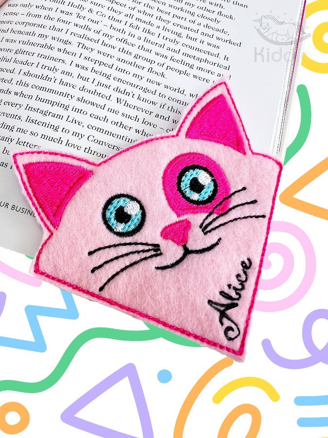 Custom corner cat bookmarkKiddio