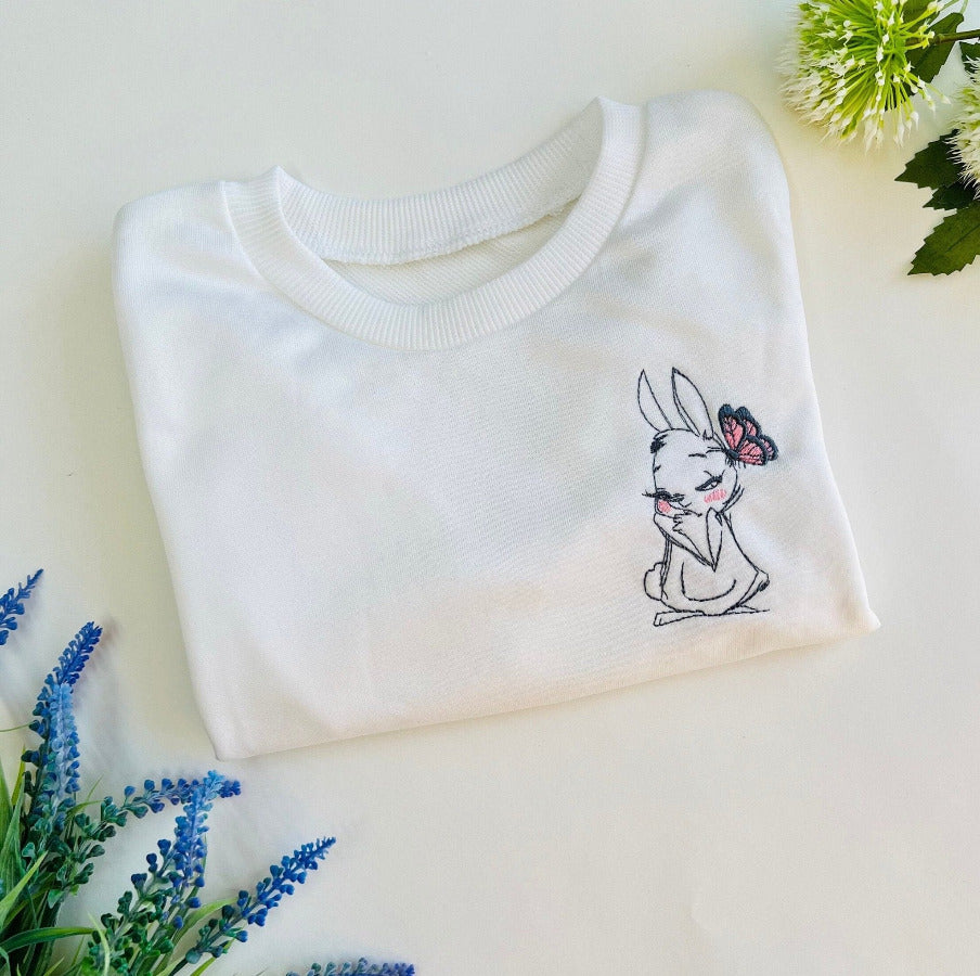 Easter Bunny Personalised Sweatshirt For KidsKiddioBaby & Toddler