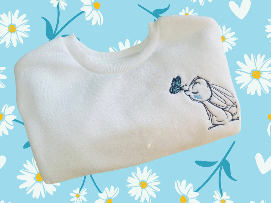 Easter Bunny Personalised Sweatshirt For KidsKiddio