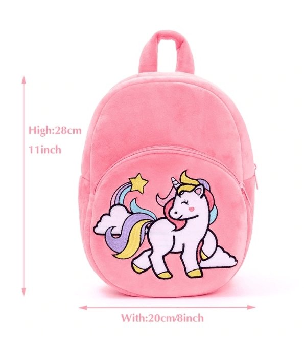Gloeveleya Plush Unicorn BackpackKiddioBackpacks
