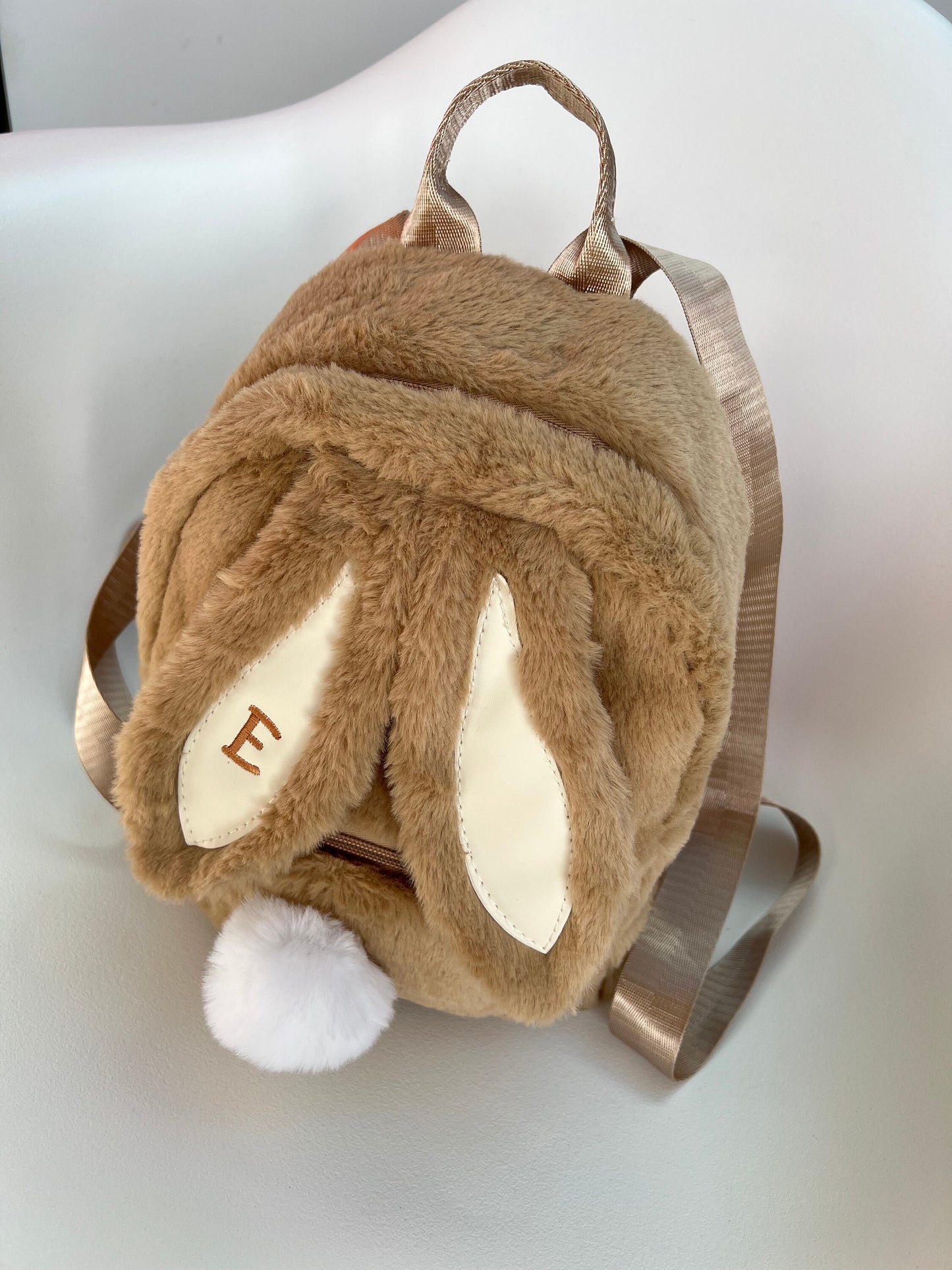 Personalised Bunny Plush Backpack