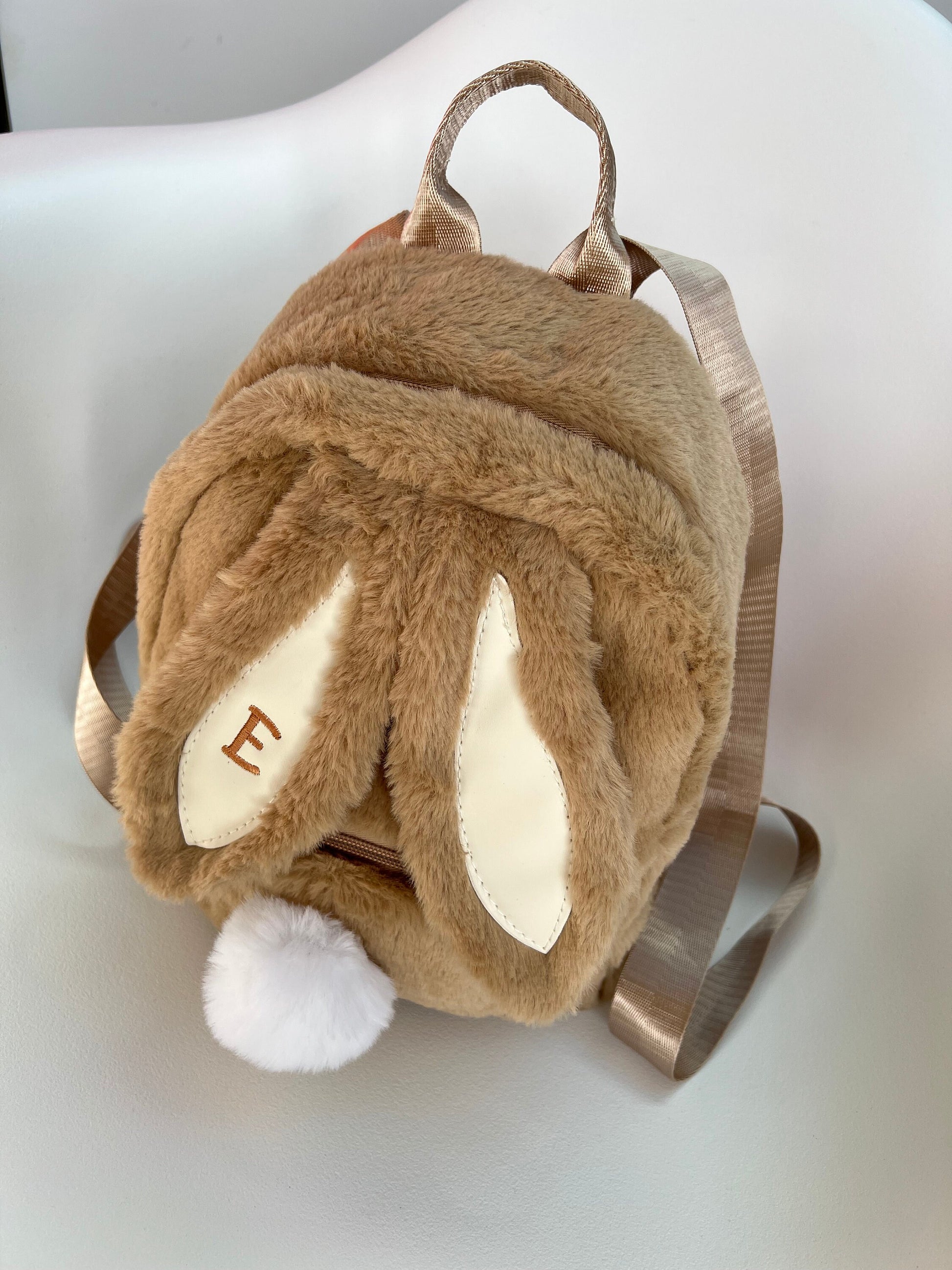 Personalized Embroidered Backpack Plush Bear Shoulder Bag Teddy Bear Kids  Backpack Cute Animal Soft Plush Mini Backpack school