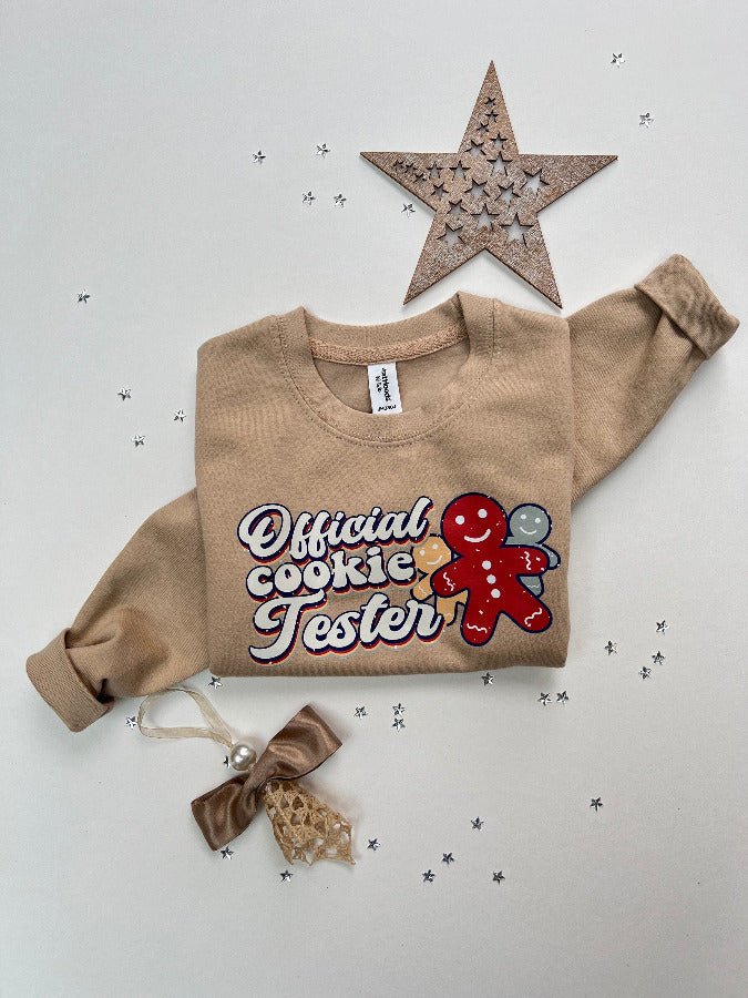 Official Cookie Tester Christmas JumperKiddioClothes