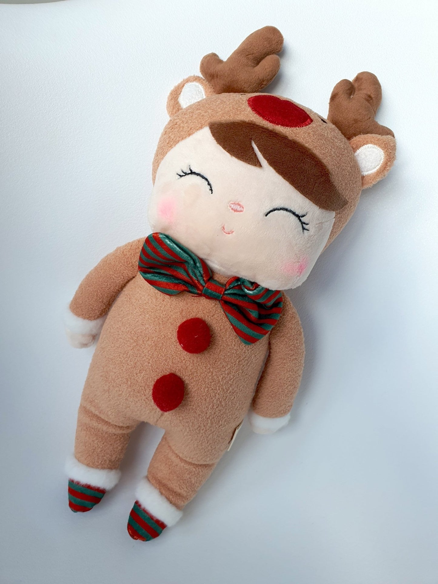 Personalised Christmas Mrs Claus or Reindeer Doll from MetooKiddioSoft Toys