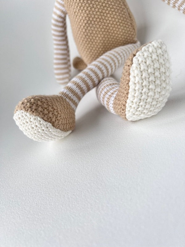 Personalised crochet monkey soft toyKiddio