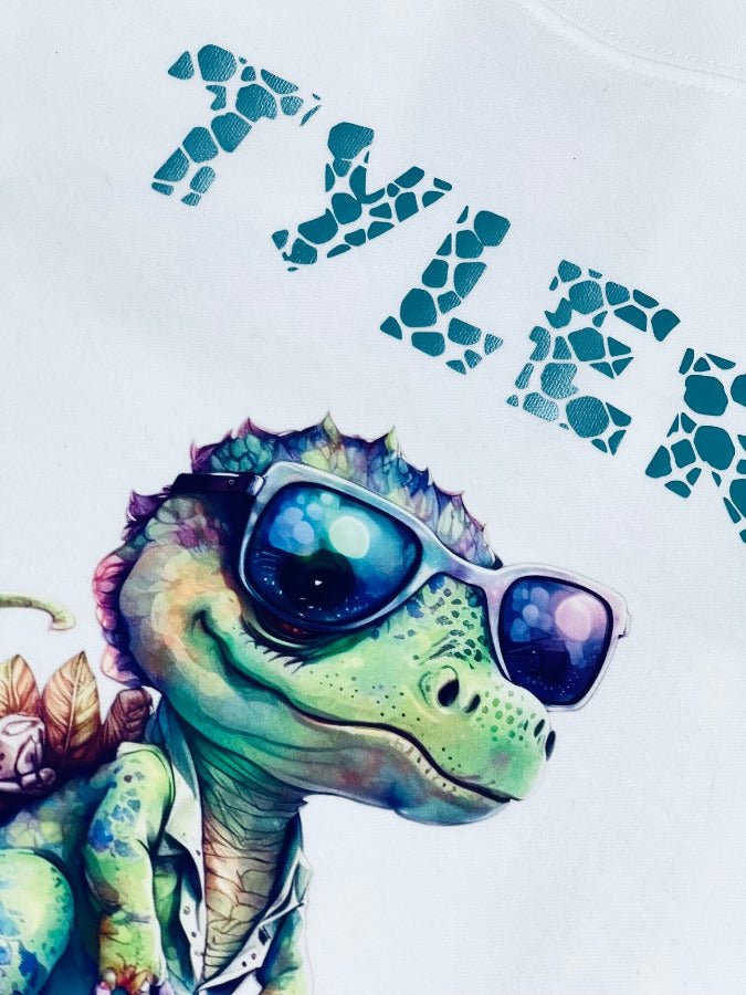 Personalised Dinosaur T-ShirtKiddio