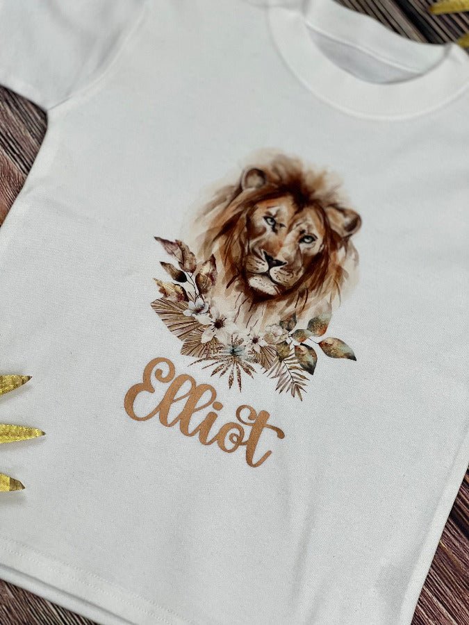 Personalised Kids Safari T-ShirtKiddio