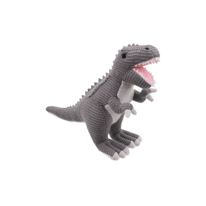 Personalised Knitted Dinos from Wilberry ToysKiddioSoft Toys