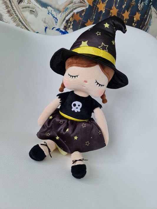 Personalised Metoo Halloween Witch DollKiddio