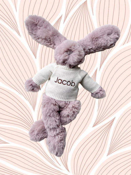 Personalised Rabbit Soft Toy BunnyKiddio