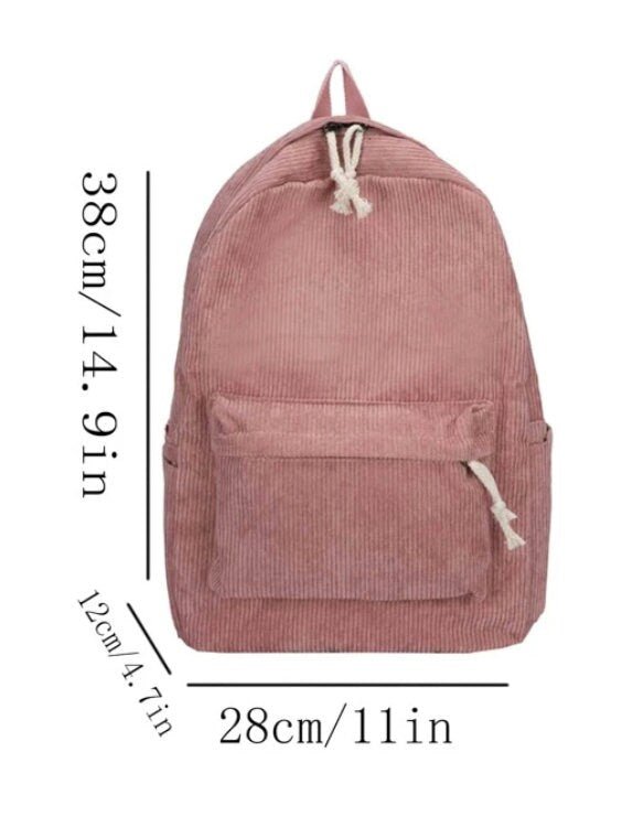 Personalised Retro Style Corduroy Backpack ,Kiddio