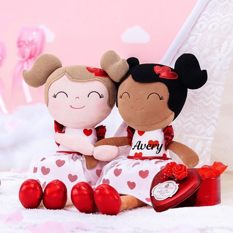 Personalized Gloveleya Heartbeat DollKiddioSoft Toys