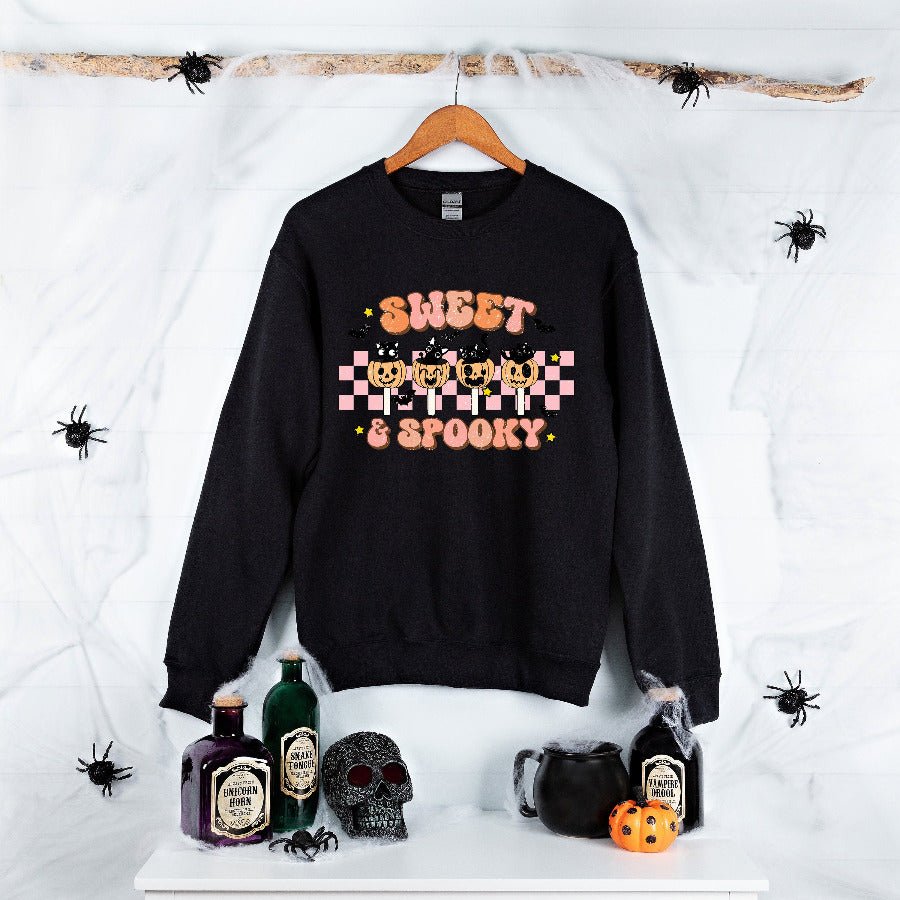 Sweet & Spooky Kids & Adults Halloween SweatshirtKiddioClothes