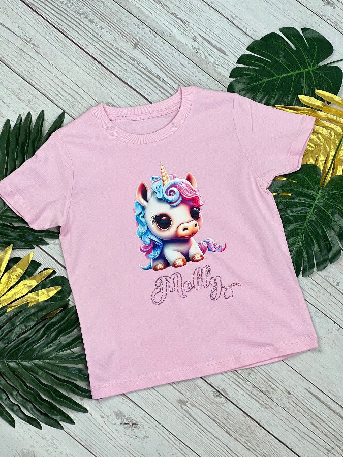 Unicorn Personalised T-ShirtKiddio